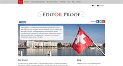 Desktop Screenshot of editorproof.net